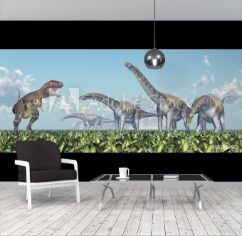 Bild på Mapusaurus und Argentinosaurus